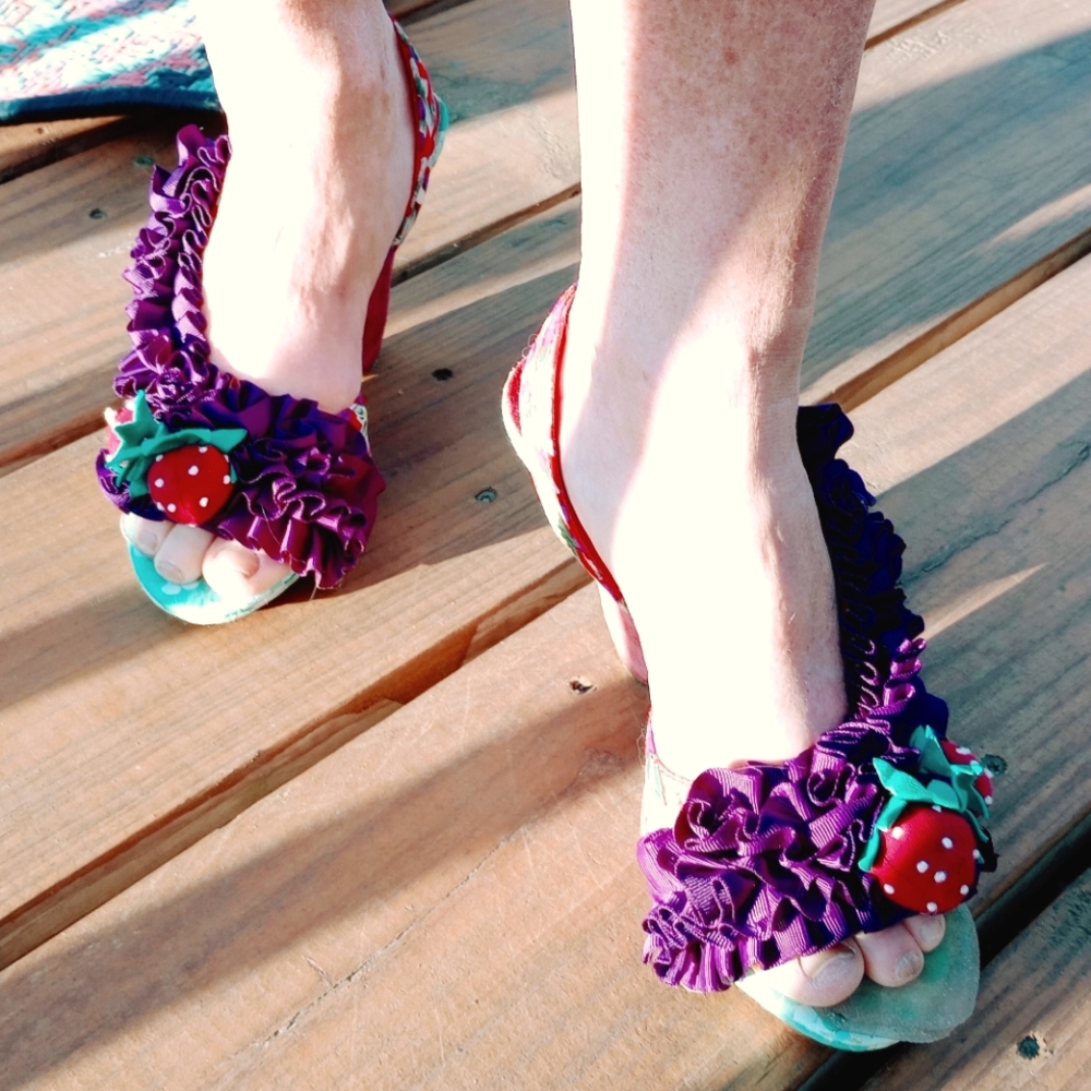 Fun and wonderful Here-I-Am funky heels from Irregular Choice!